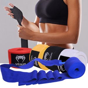 【Bestselling Product】 FG 1Pair 1.5M/3M/5M Boxing Bandages Sports Sanda Muay Thai Training Self-Adhesive Micro Elastic Hand Sports Protective Gear Bangladesh (New)