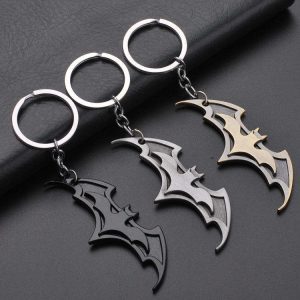 Zinc Alloy Bat Keychain Marvel Superhero Charm Pendant Keyring Valorant Keychain Backpack Pendant Car Key Chains Bangladesh (New)
