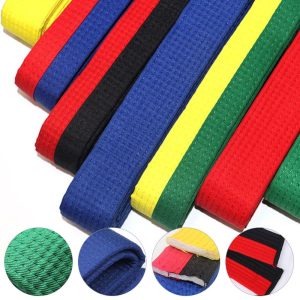 【Quality】 Cotton Aikido Jiu Jitsu Standard Waistband Protective Waistband Twister Rank Belts Taekwondo Belts Karate Belts Taekwondo Ribbon Bangladesh (New)