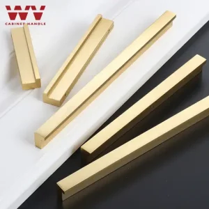 WV Kitchen Cabinet Storage Handles Dressers Closet Wardrobe Gold Black Cupboard Drawer Knobs and Pulls Furniture Handle Hardware Bangladesh (New)
