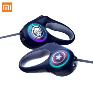 Xiaomi Petkit Pet Dog Led Retractable Collar Light Leash Harness With Lock &release Mechanism Leash Glowing Cat Dog Accessories Bangladesh (New)