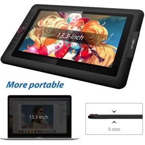 XPPen Artist 13.3 Pro Graphics Tablet Drawing Monitor 13.3" Pen Display Animation Art with Tilt Battery-free Stylus 8192 Level Bangladesh (New)
