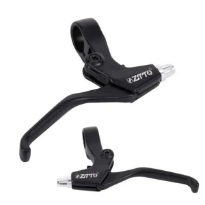 ZTTO MTB Bicycle Brake Lever V Brake Mountain Bike Mechanical Disc Brake Aluminum Alloy Lengthen Brake Handle 1Pair Bangladesh (New)