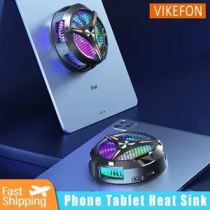X42 Mute Fan Phone Magnetic Cooler Dedicated Tablet with Aluminum Laptop Tablet Holder Radiator Peltier Cooler for iPad iPhone Bangladesh (New)