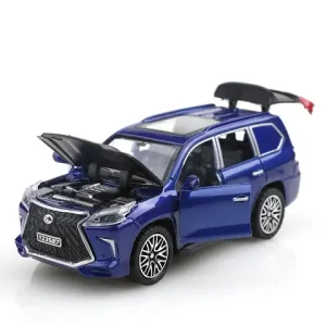 (Bagged) 1/36 scale replica of 570 off-road toy car, die-cast metal, boy's toy, four openable doors and pullback function. Bangladesh (New)