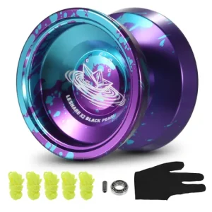 【Sale】Professional Magic Yoyo K1/A1/X2/T5/T6/T8 Spin ABS Yoyo 8 Ball KK Bearing with Spinning String for Kids Classic Baby Toys Bangladesh (New)