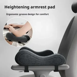 1 Pair Latex Memory Cotton Chair Armrest Pads Computer Chair Armrest Cushion Relief Elbows Forearm Pressure Pad For Home Offiice Bangladesh (New)