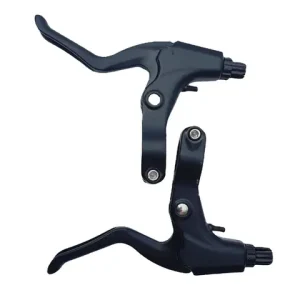 1 Pair Aluminum Alloy Ultra-Lightweight Bicycle Brake Levers Universal 22.2mm Handlebar Compatible Bike Braking System Bangladesh (New)
