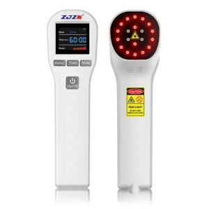 ZJZK Professional Therapeutic Cold Laser Physiotherapy Relax Treatment Massager Laser Therapy Device 808nm 650nm 880mW for Pain Bangladesh (New)