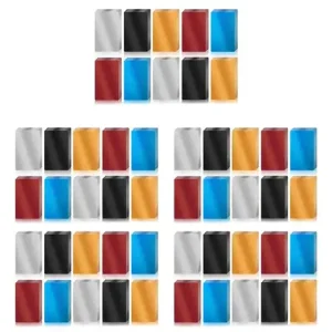 Y39A-500 Pcs Metal Engraving Blanks Colorful Aluminum Sheet Laser Engraving Business Card DIY Gift Cards 86X54x0.2Mm (5Color) Bangladesh (New)
