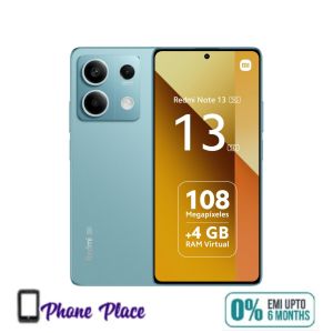 Xaiomi Redmi Note 13 5G (8 + 128gb) ডিসপ্লে: 6.67'' AMOLED,120hz, 33w ফাস্ট চার্জিং সহ 5000mah Bangladesh (New)