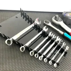 Wrench Spanner Sorter Holder Organizer Household Tool Wall Mounted Tray Rack Storage Rail Bracket Garage Wrench Organizer Bangladesh (New)