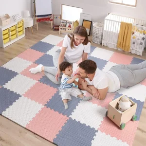 【Online】 1-24Pcs Baby Play Puzzle Mat Family Children's Room Game Carpet EVA Foam Interlocking Anti-Slip Sports Floor Tile Soft Floor Mat Bangladesh (New)