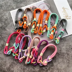 Wrist Strap for Phone Charm Luxury Cell Accessories with Patch Key Lanyards Exquisite Bracelet Telephone Jewelry Rope Keychain Bangladesh (New)