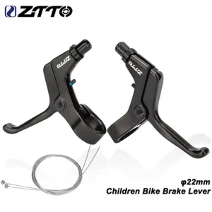 ZTTO 1 Pair Bicycle Brake Levers Children Bicycle Brake Lever Handle Universal For Kids Bikes 22mm 7/8 inch Handlebar Bangladesh (New)