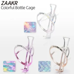 ZAAKR Bicycle Bottle Cage MTB Road Bike Water Bottle Holder Ultra-light Colorful Cycling Parts Bike Accessories Drink Cup Stand Bangladesh (New)