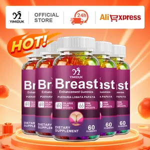 Women's Breast Enhancement Gummies - Increase Size Naturally, Plant-Based Formula, 60 Gummies Bangladesh (New)