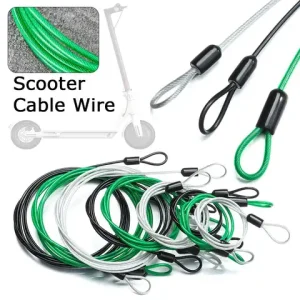 0.5/1/2Meters Bicycle Lock Wire Cycling Strong Steel Cable Lock MTB Road Bike Lock Rope Anti-theft Safety Bicycle Accessory Bangladesh (New)