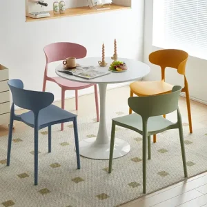 （VIP8）Negotiation Reception Small Apartment Leisure Round Table Milk Tea Shop Combination Dining Table and Chairs Home Bangladesh (New)