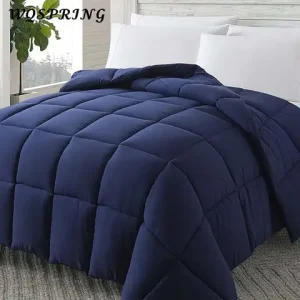 WQSPRING Soft Down Duvet All Season Hypoallergenic Breathable Comforter with Corner Tabs Lightweight Hotel Bedding Bangladesh (New)