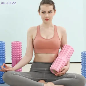 {MX} Hollow EVA Foam Roller Yoga Pilates Column Roller Muscle Relaxation Pain Relief Gym Fitness Equipment Bangladesh (New)