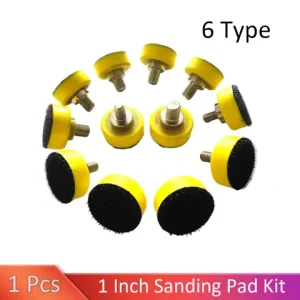 1 Inch 25MM M6/M8 Thread Sanding Pad Sander Backup Pad for Hook & Loop Sanding Disc Sandpaper Abrasive  Power Tools Accessories Bangladesh (New)