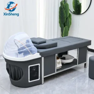 XinSheng 2025 Thai Shampoo Spa Bed with Water-Cycle Basin and Fumigation Machine - Moxibustion Beds – Furniture for Salon Shop Bangladesh (New)
