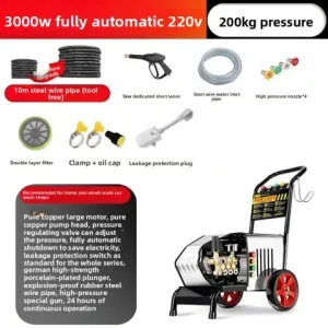 YS  220V Pressure Washers Commercial Industrial Powerful High Pressure Washer Washing Machine Water Pump High Power Artifact Bangladesh (New)