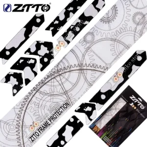 ZTTO Bicycle Protective Film Bicycle Frame Protector Scratch-Resistant Sticker Removeable MTB Road Bike Push Guard Frame Cover Bangladesh (New)