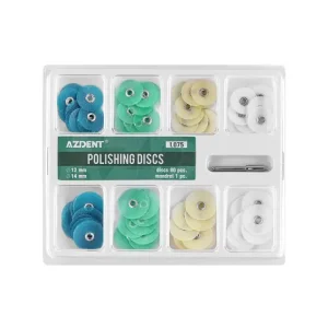 (Cant Be Autoclaved ) Azdent Dental Polishing Discs Gross Reduction Contouring Mandrel Dental Consumables Stripes Bangladesh (New)