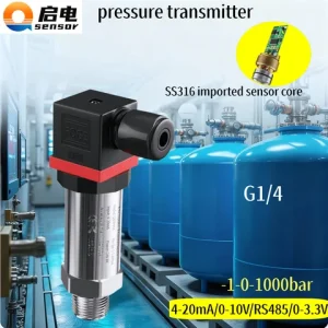 0.2bar 0.3bar 10bar 20bar 200bar Water Fuel Diesel Pressure Transducer G1/4 4-20mA RS485 0-10V Pressure Sensor 1.6Mpa 100psi Bangladesh (New)