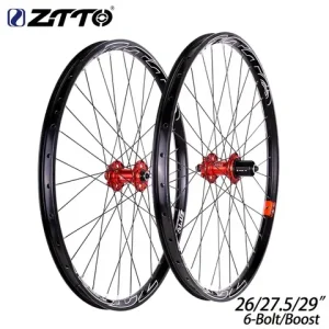 ZTTO MTB Bike Wheelset 26 27.5 29 32Holes Disc Brake MTB Bicycle AM Enduro DH Wheelset 110 148 Boost Hub 100 142 Thru Axle 135QR Bangladesh (New)