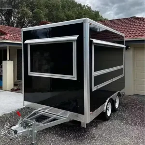 YG Pizza Catering Vehicle Mobile Kitchen Design Food Concession Camping Mobile Food Trailer Bangladesh (New)