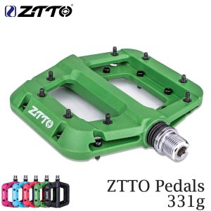 ZTTO MTB Road Bike Ultralight Pedals Anti-slip Nylon Pedal XC BMX Cycling Parts 2 Sealed Bearings System Mountain Bike 12mm Axle Bangladesh (New)
