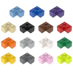 [FunBrick] 20/50/100PCS Small Particle Building Block 2357 Corner Loose Spare Parts Brick Splicing Plastic Puzzle Toy Bangladesh (New)