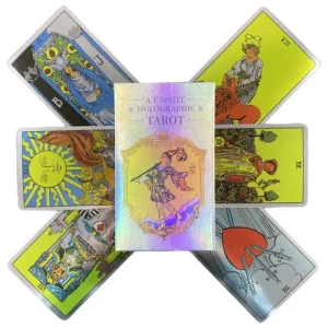 1 Box Classic Rider Tarot Card Board Game With Holographic Flash Cards Holographic Tarot Cards Deck for Beginners And Collectors Bangladesh (New)