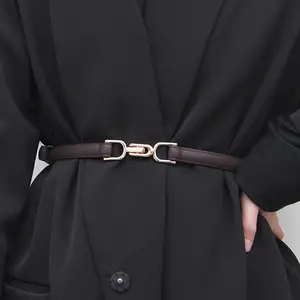 Women's Belt Dress Belt Fashion Belts for Lady Designer Belts Black White Brown Waist Belt Ladies Belts Strap for Dresses BF50 Bangladesh (New)