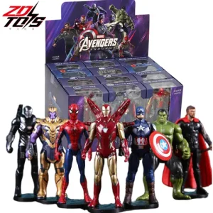 ZD Original Avengers Iron Man Spider Man GREEN GOBLIN VENOM 2099 Thor Captain America Thanos Hulk War Machine Action Figures Toy Bangladesh (New)