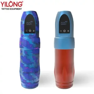 YILONG Tattoo Machine Pen 1600mAh Wireless Power Supply Permanent Makeup Coreless Motor Direct Drive Tattoo Gun For Art Bangladesh (New)