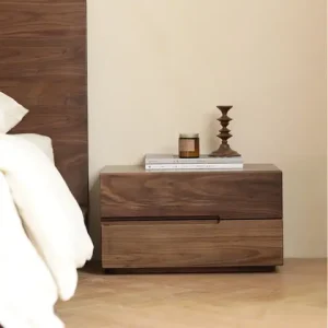 Wood Simple Nightstand Modern Nordic Cute Luxury Bedside Table Aesthetic Storage Mesitaa De Noche Bedroom Furniture Bangladesh (New)