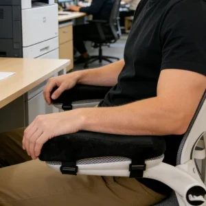 1 Pair Foam Elbow Pillow Chair Armrest Pads Support Arm Rest for Office Chair Armrest Chair Cushion Pads Elbow Relief Bangladesh (New)