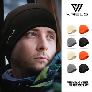 WRELS Winter Double-layer Warm Fleece Fabric Hats Windproof Outdoor Hiking Accessories Fishing Cycling Hunting Ski Warm Beanie Bangladesh (New)