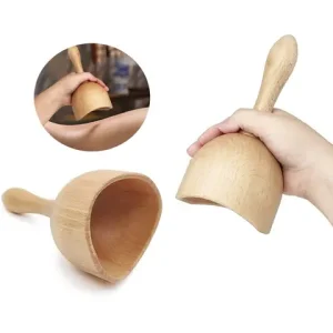 Wood Cupping Therapy Massage Tools Cup Lymphatic Drainage Massager Tools for Maderoterapia Kit Body Sculpting Anti-Cellulite Cup Bangladesh (New)