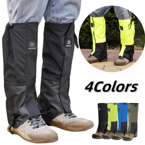 1 Pair Outdoor Skiing Camping Hiking Climbing Waterproof High Tube Snow Legging Gaiters Windproof Trekking Desert Boots Covers Bangladesh (New)