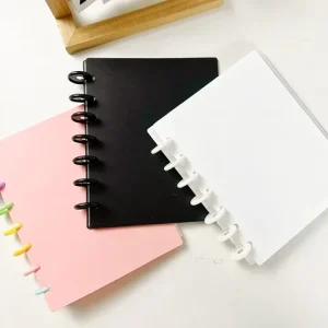 1 Mushroom Hole Card Collection Book Solid Colour Insert Loose-leaf Album 3 Inch Four-panel Photo Postcard Storage and Sorting Bangladesh (New)