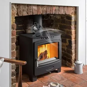 Wood Burner Stove Fan Heat Powered Fireplace Fan For Wood Burning Stove Non Electric Quiet Fireplace Fans Wood Stove Accessories Bangladesh (New)