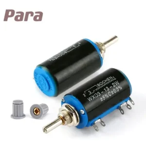 WXD3-13-2W 1K 2.2K 4.7K 5.6K 10K 22K 47K 220R 470R 220 470 ohm WXD3 WXD3-13 2W Wirewound Multi-Turn Potentiometer Rotary Switch Bangladesh (New)