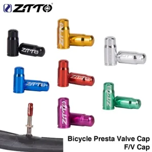 ZTTO 2Pcs MTB Mountain Bicycle Presta Valve Caps F/V Protector For Road Bike French Tyre F/V Inner Tube Tire Dustproof Cover Bangladesh (New)