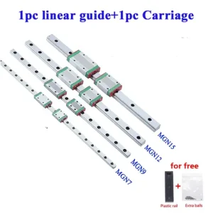 1 linear guide+1 Carriage MGN7C MGN9C MGN12H MGN15C miniature linear rail slide MGN7H MGN12C MGN9H MGN15H 3D Printer Part Bangladesh (New)