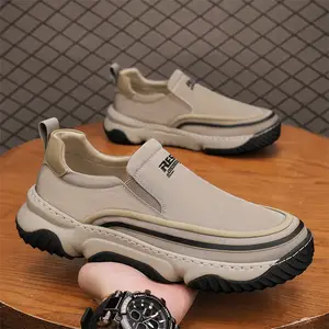 【 Factory Direct Sales 】 Men's Shoes 2025 New Fashionable, Versatile, Breathable, Thick soled Trendy Casual Shoes Bangladesh (New)